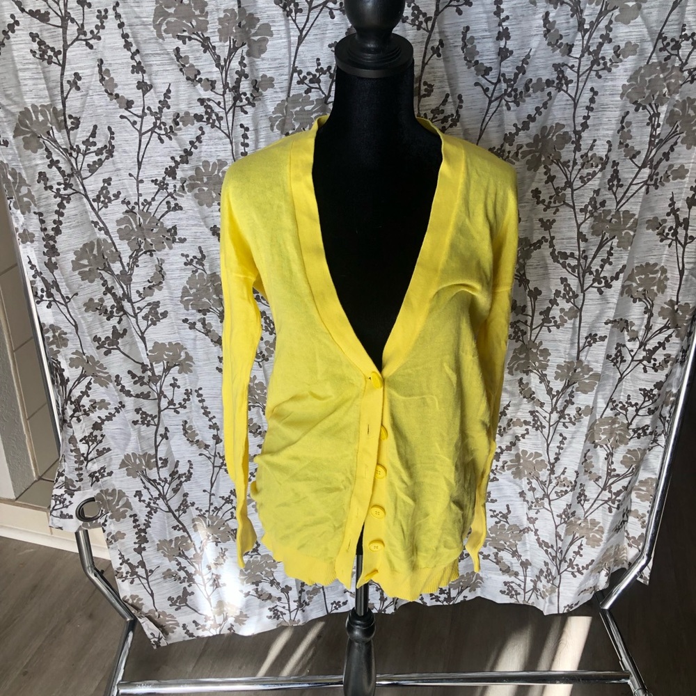 Yellow Cardigan
